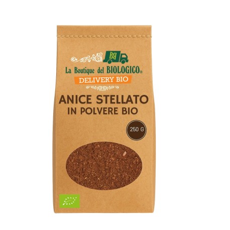Anice stellato in polvere bio 250 g
