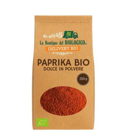 Paprika dolce in polvere bio 250 g