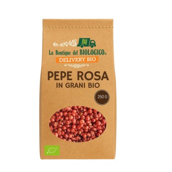 Pepe rosa in grani bio 250 g
