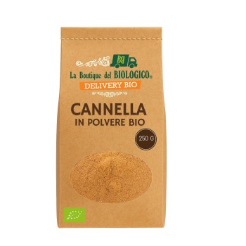 Cannella in polvere bio 250 g (Varietà Ceylon)
