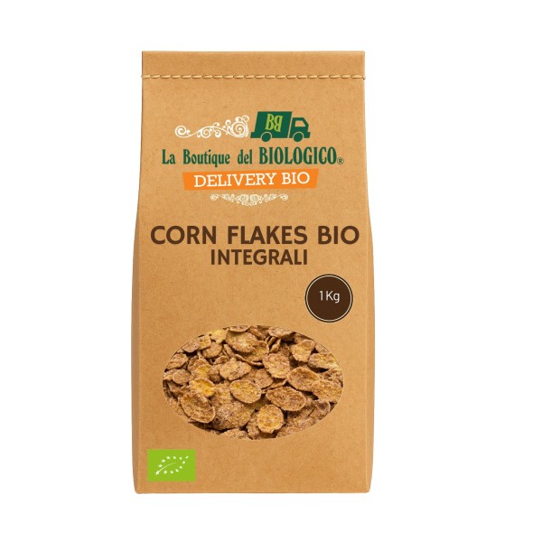 Corn flakes integrali bio 1 Kg