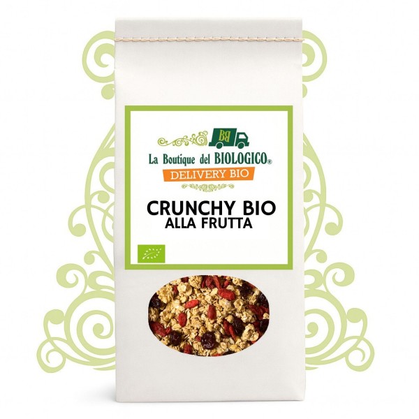 Crunchy alla frutta bio 400 g