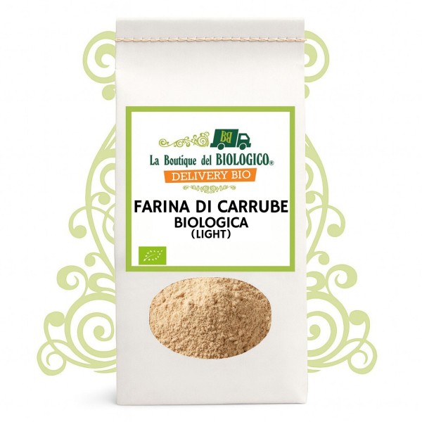 Farina di carrube bio light 500 g