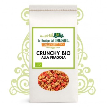 Crunchy alla fragola bio 400 g