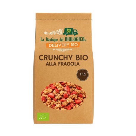 Crunchy alla fragola bio 1 Kg