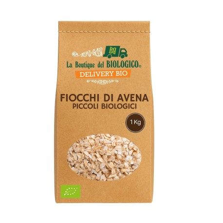 Fiocchi di avena piccoli bio 1 Kg