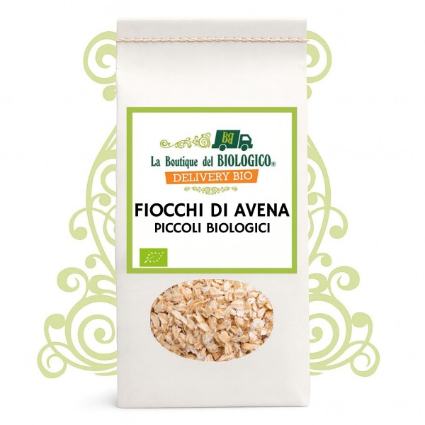 Fiocchi di avena piccoli bio 500 g