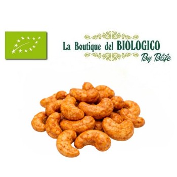 Anacardi tostati e salati bio al peperoncino 100 g (SFUSI)
