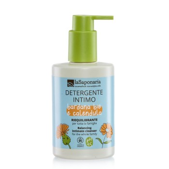 Detergente intimo riequilibrante - Bardana e calendula bio 250 ml La Saponaria