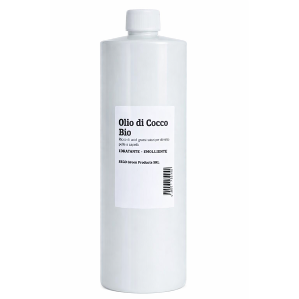Olio di cocco bio 1 L - La Saponaria