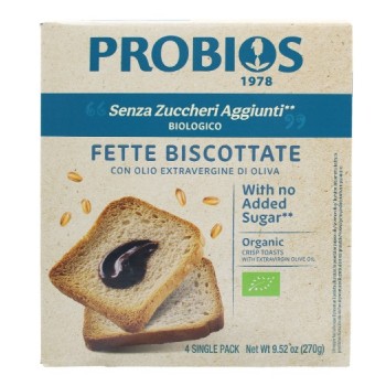 Fette biscottate farina bianca bio 270 g Probios