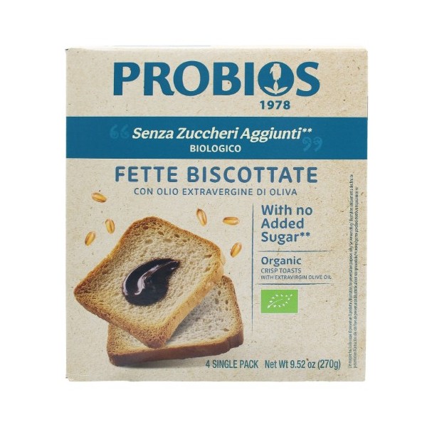 Fette biscottate farina bianca bio 270 g Probios