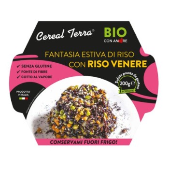 Fantasia estiva con riso venere bio 200 g Cereal Terra