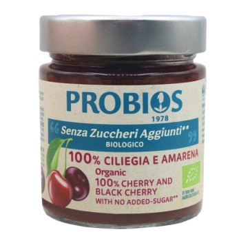Composta 100% ciliegia e amarena Bio Senza Zuccheri Aggiunti 215 g Probios
