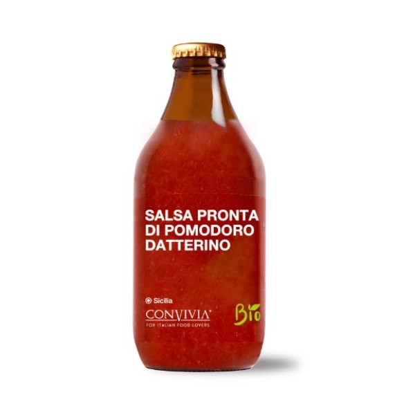 Salsa pronta di pomodoro datterino bio 330g Convivia