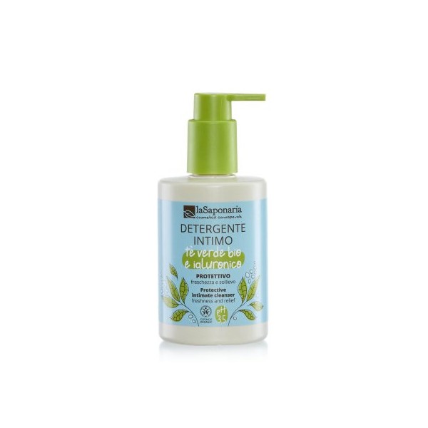 Detergente intimo protettivo - tè verde e ialuronico bio 250 ml La Saponaria
