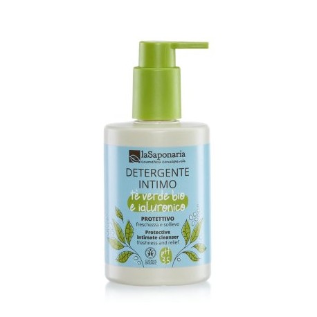 Detergente intimo protettivo - tè verde e ialuronico bio 250 ml La Saponaria