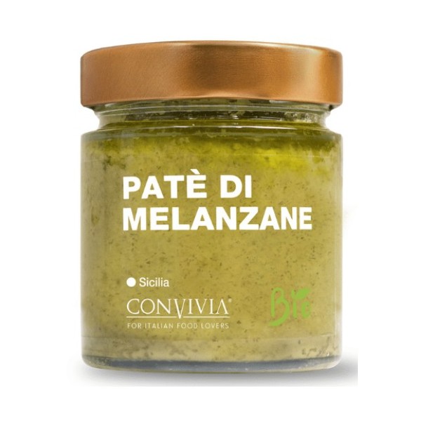 Patè di melanzane bio 190 g Convivia