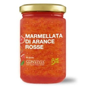 Marmellata di arancia rossa bio 360 g Convivia
