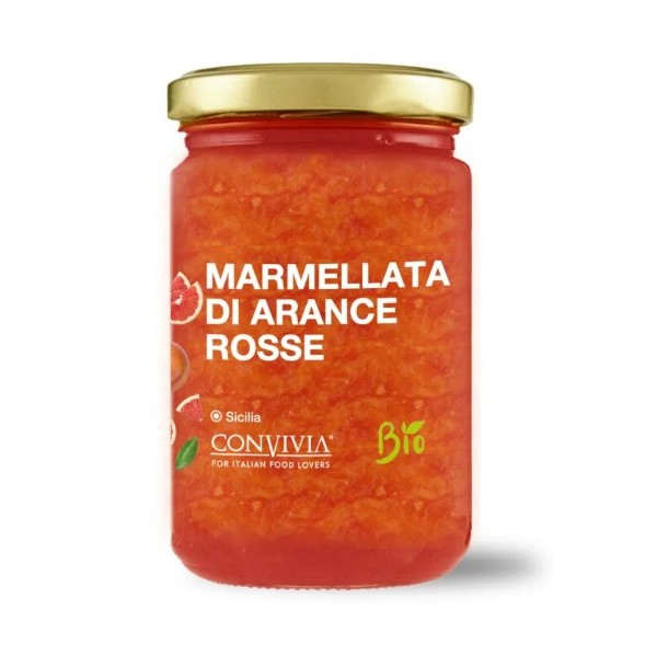 Marmellata di arancia rossa bio 360 g Convivia
