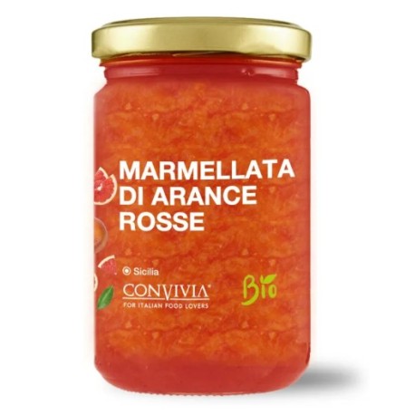 Marmellata di arancia rossa bio 360 g Convivia