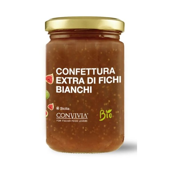 Confettura extra di fichi bianchi bio 360 g Convivia