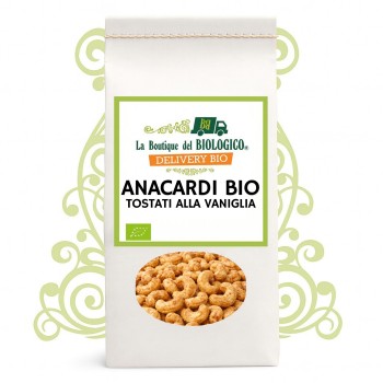 Anacardi tostati bio alla vaniglia 200 g