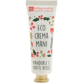 Crema mani mandorle e frutti rossi 40 ml La Saponaria