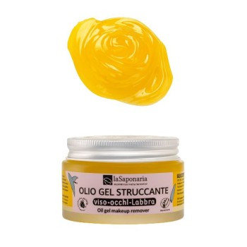 Olio gel struccante bio 50 ml La saponaria