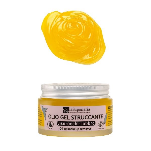 Olio gel struccante bio 50 ml La saponaria