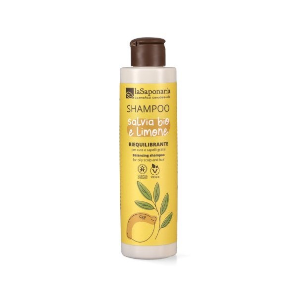 Shampoo Bio riequilibrante limone 200 ml La saponaria