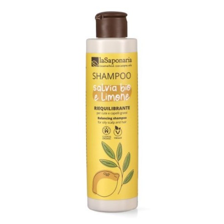 Shampoo Bio riequilibrante limone 200 ml La saponaria
