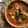 Zuppa di zucca, bietole e ceci