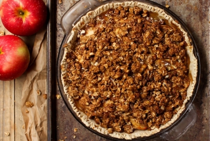 Apple crumble 
