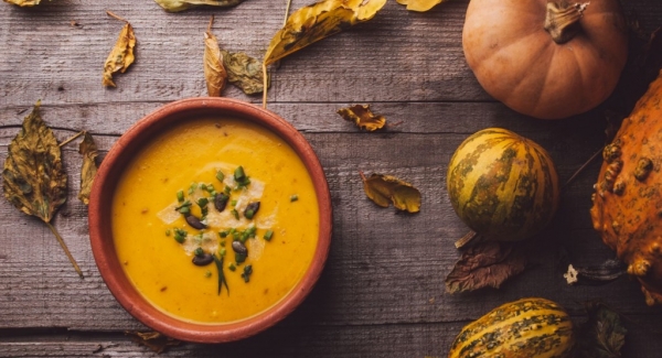 Vellutata di zucca e patate